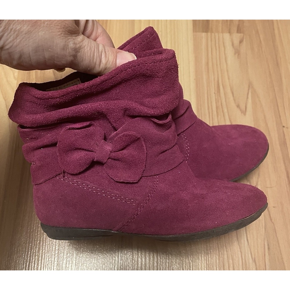Circo Target Little Girls Pink Raspberry Slouch Boots Size‎ 8 Fall